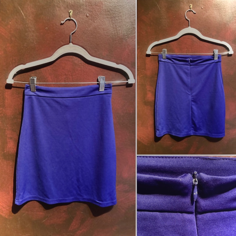 Forever 21 Blue Midi-Skirt